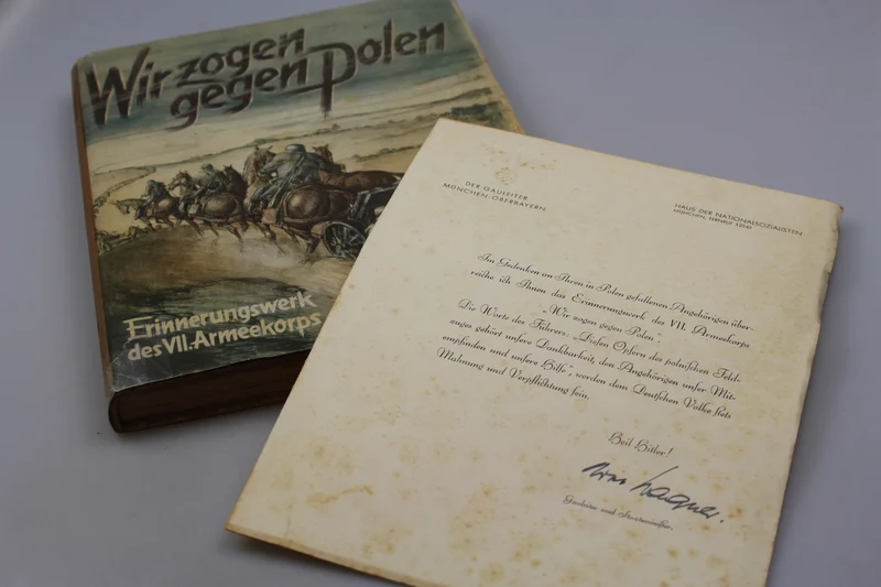 „Wir zog gegen Polen“ Autogramm Gauletier Josef Wagner