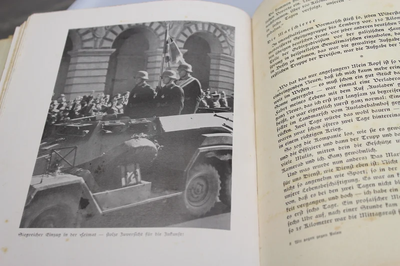 „Wir zog gegen Polen“ Autogramm Gauletier Josef Wagner