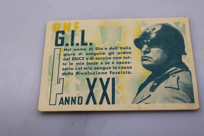 GIL XXI° EF-Karte