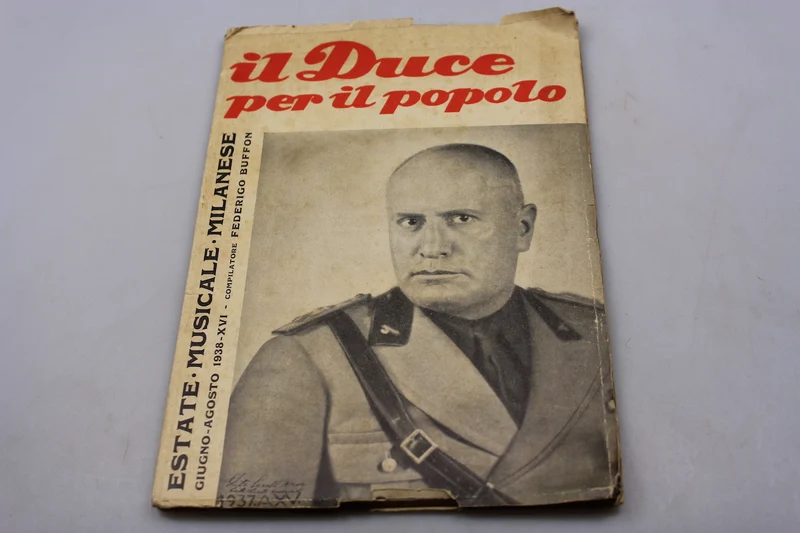 „Der Duce für das Volk“ – 1938