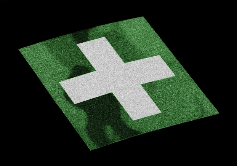 Clawgear IR Infrarot Patch Medic Kreuz