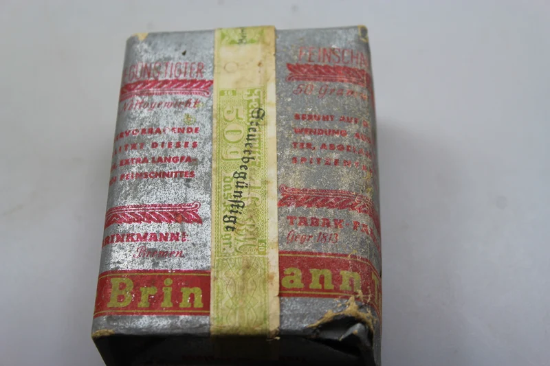 „Brinkmann“ 50 Gramm Tabak „W 2“.