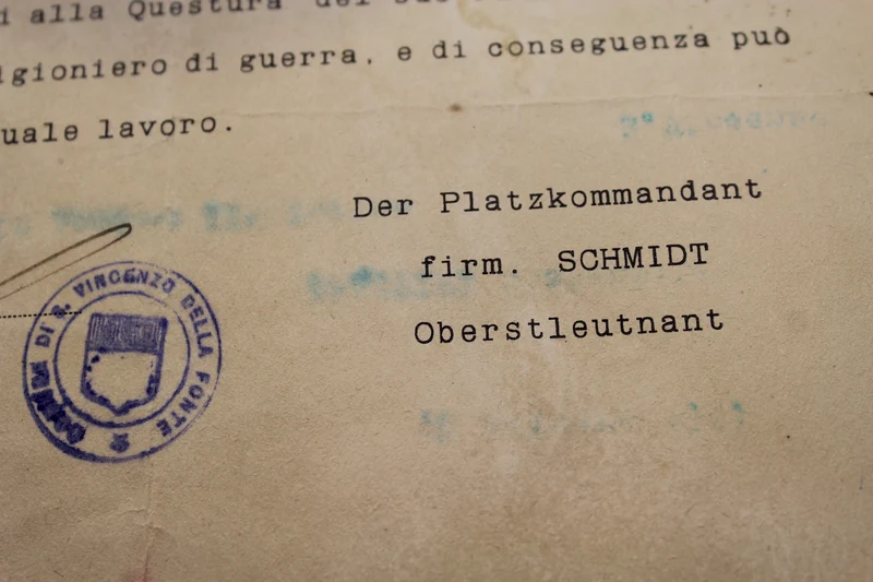 Ausweis zweisprachig Italienisch/Deutsch