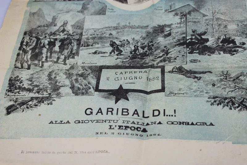 Manifest „Der italienischen Jugend geweiht“.