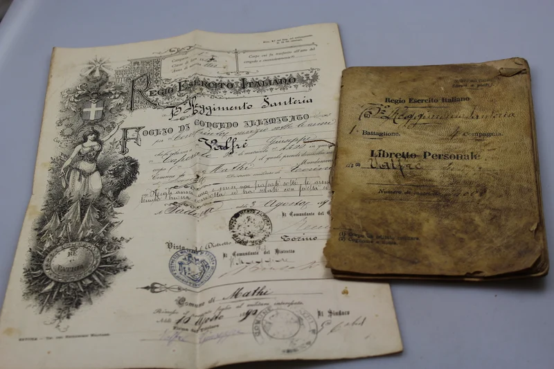 Persönliches Heft + Entlassung 1890