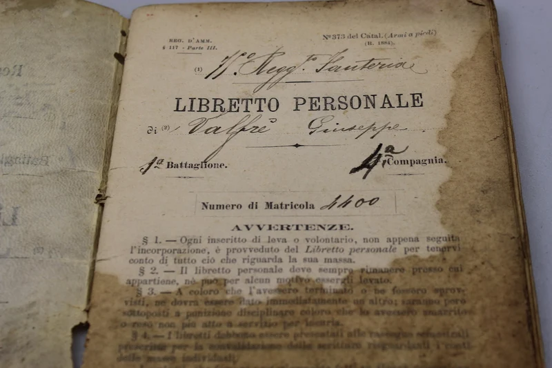 Persönliches Heft + Entlassung 1890