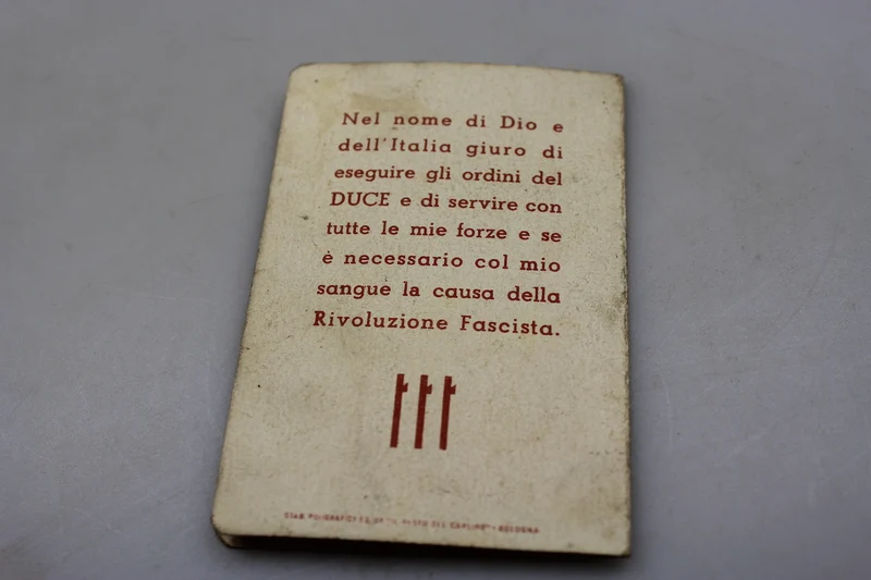 Karte „Kleiner Italiener“ XVIII°