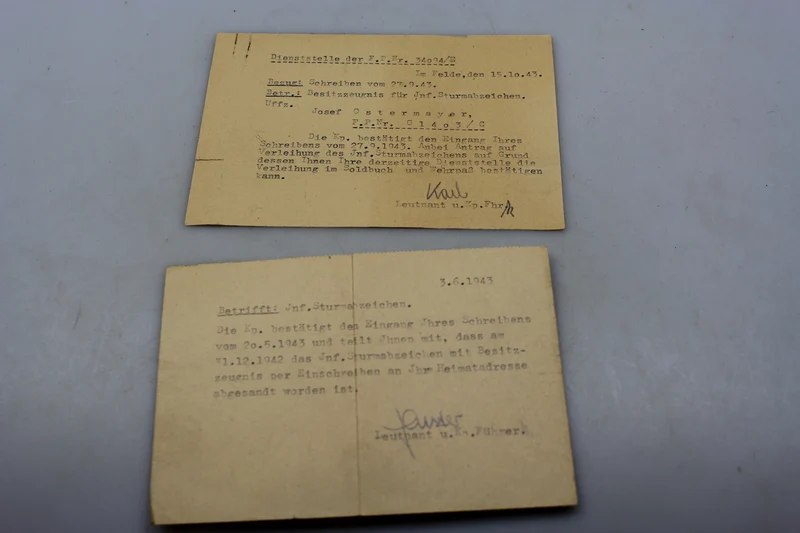 ISA-Auszeichnung für Offizier 1943