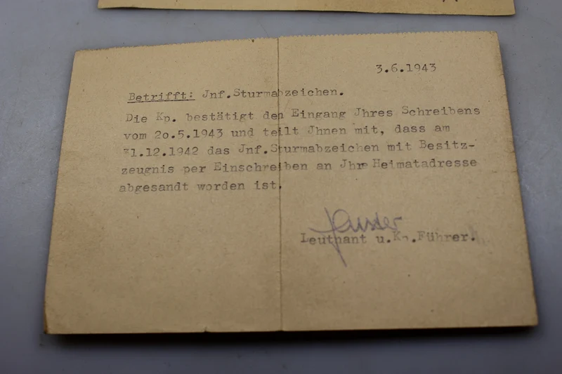 ISA-Auszeichnung für Offizier 1943