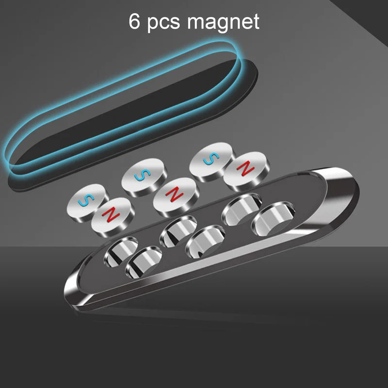 Cadorabo Handyhalter KFZ-Magnethalterung für Handys