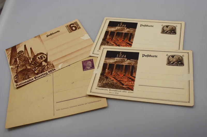 # 4 Postkarte III° Reich