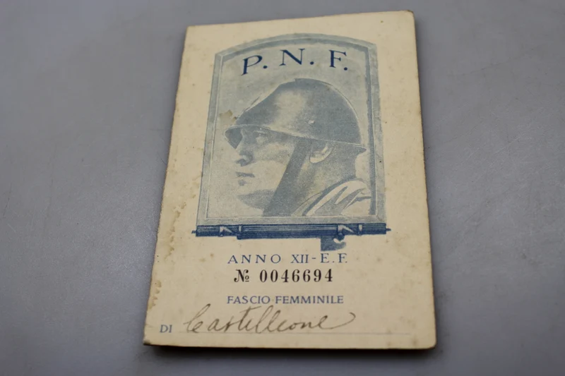 Eingeschrieben in der PNF-weiblichen Klasse XII° E.F.