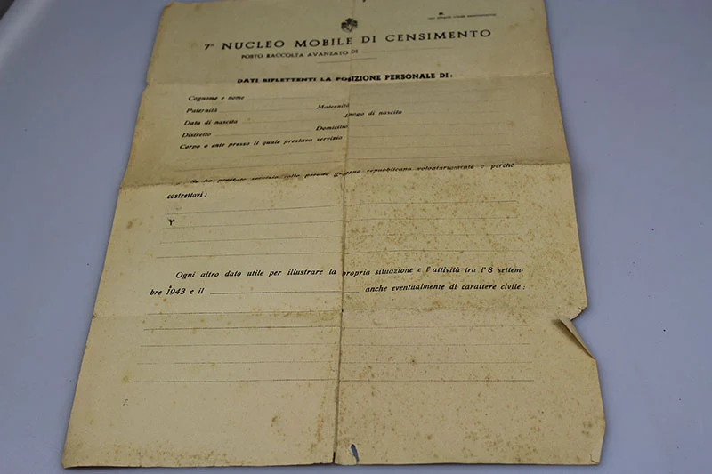 ANC-Mitgliedskarte 1938 + Dokument