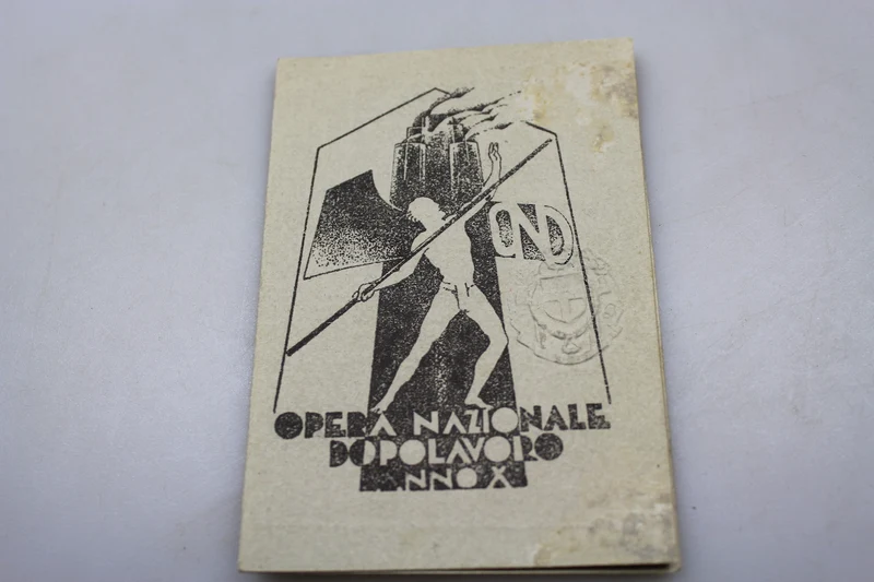 OND X° E.F.-Mitgliedskarte