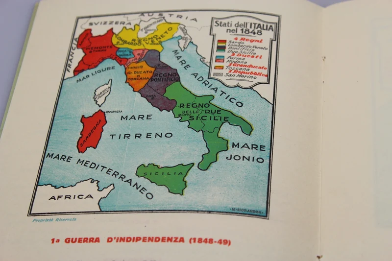 Historischer Atlas der Unabhängigkeit Italiens
