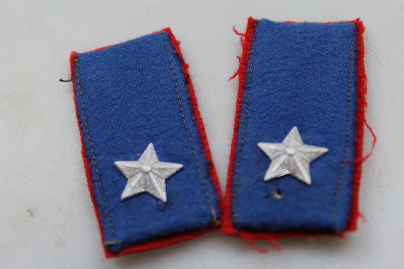 Paar offizielle REI-Insignien aus dem 2. Weltkrieg