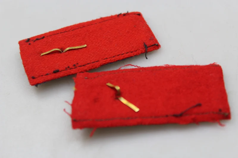 Paar offizielle REI-Insignien aus dem 2. Weltkrieg