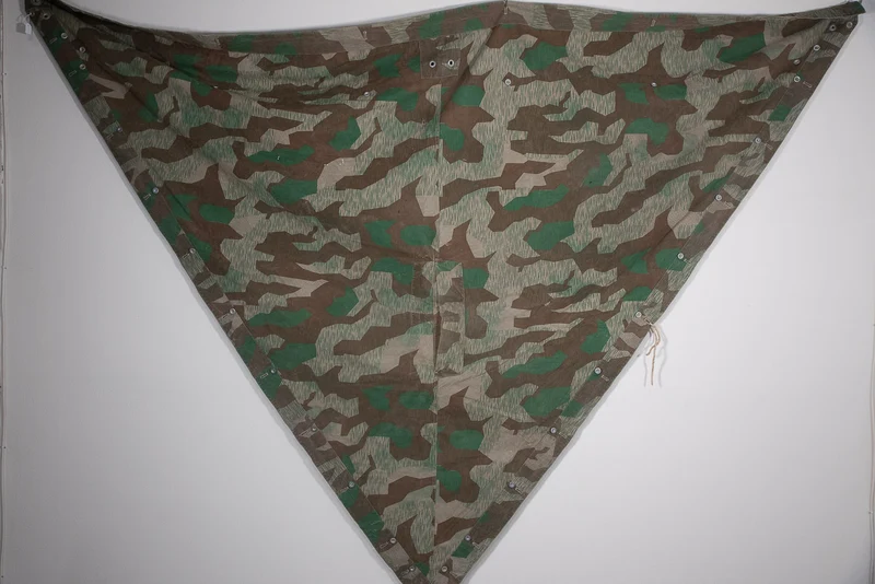 Zeltbahntarnung Splittertarn WW2