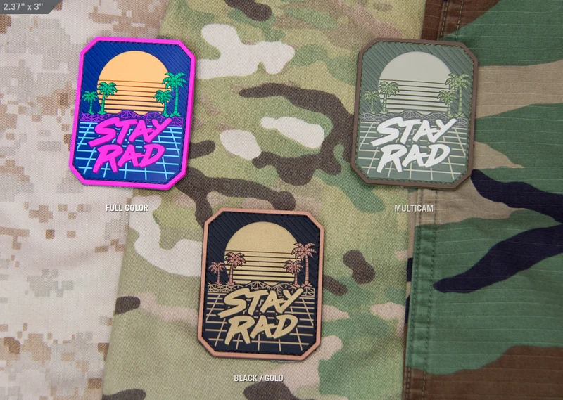 Mil Spec Monkey Patch Stay Rad PVC