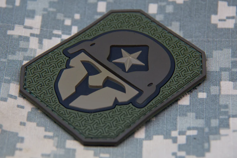 Mil Spec Monkey Patch Modern Spartan Large PVC