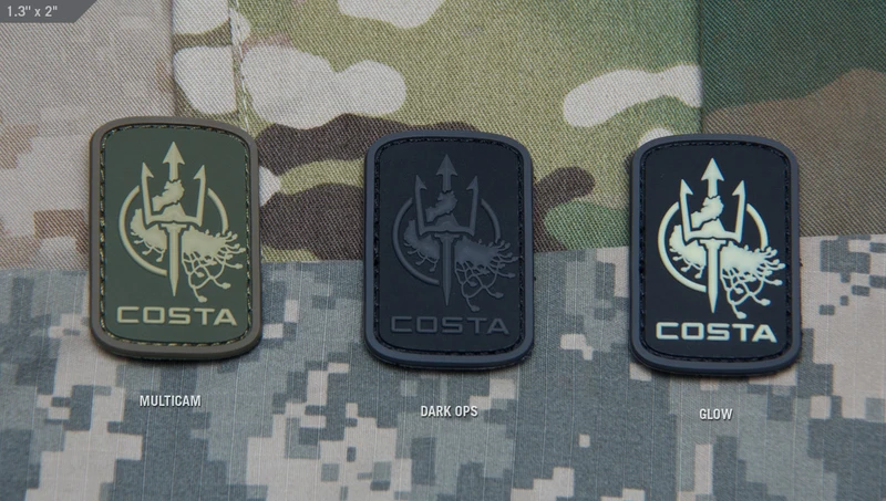 Mil Spec Monkey Patch Costa Ludus Logo 2in PVC