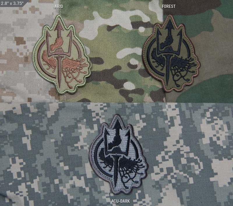 Mil Spec Monkey Patch Costa Ludus Trident EMB