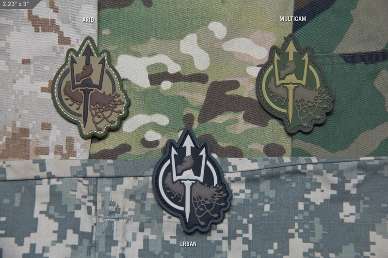 Mil Spec Monkey Patch Costa Ludus Trident PVC