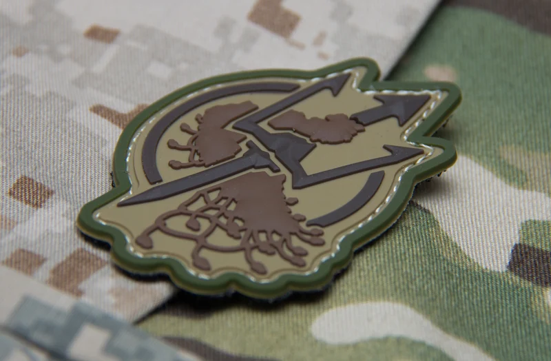 Mil Spec Monkey Patch Costa Ludus Trident PVC