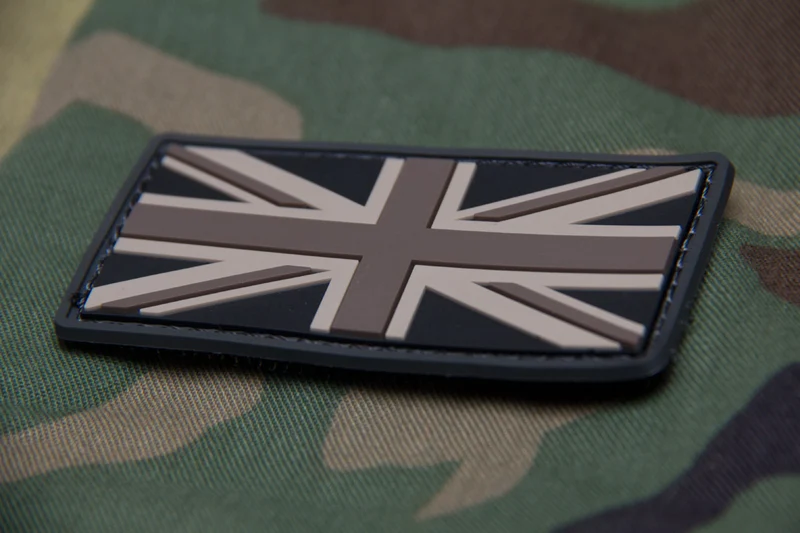 Mil Spec Monkey Patch britische Flagge PVC