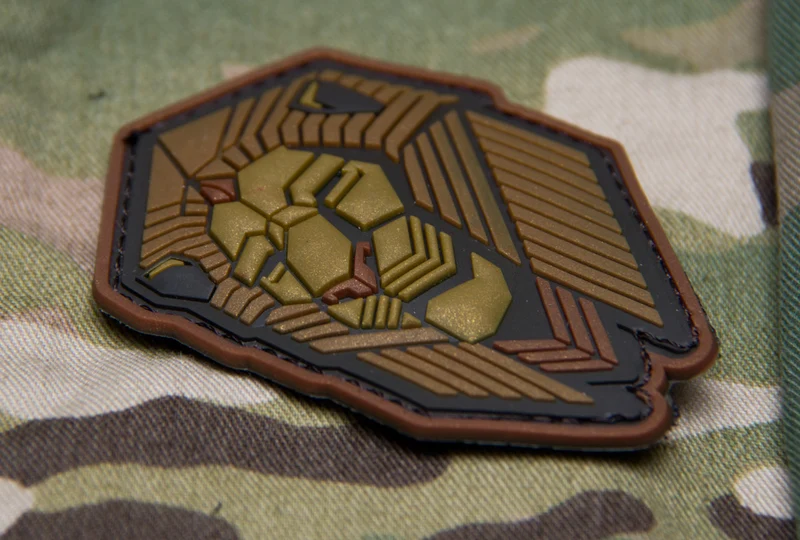 Mil Spec Monkey Patch Industrial Lion PVC