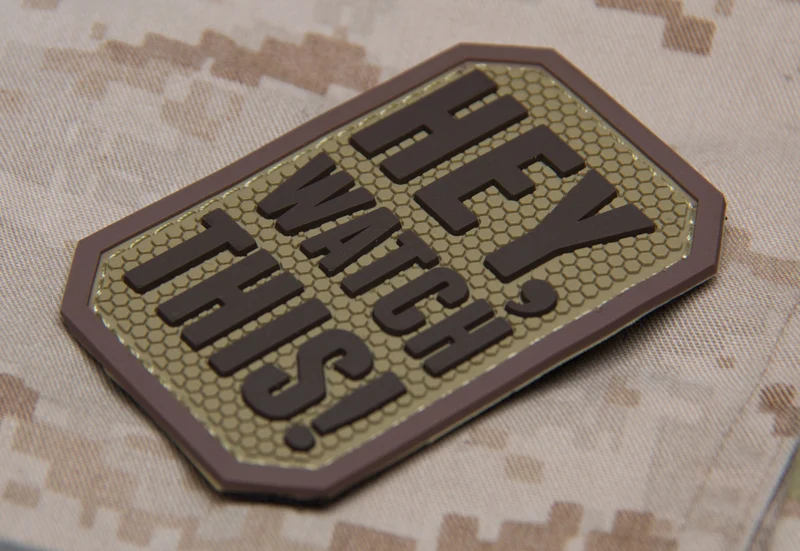 Mil Spec Monkey Patch PVC Hey Watch This