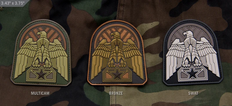 Mil Spec Monkey Patch Industrial Eagle PVC