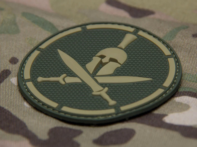 Mil Spec Monkey Patch Spartan Helmet PVC
