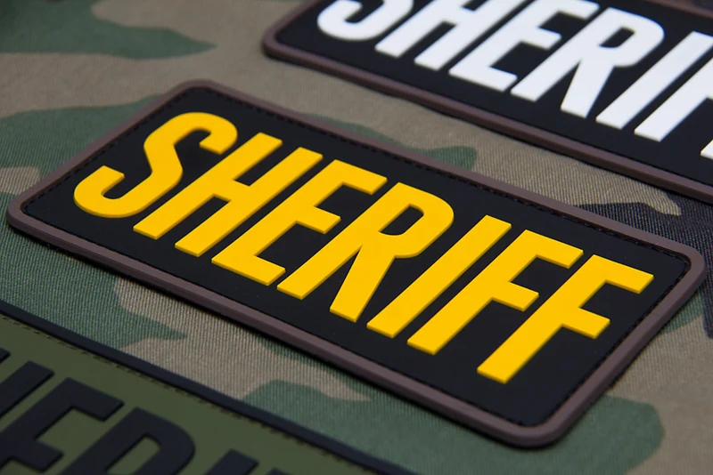 Mil Spec Monkey Patch SHERIFF PVC 15x7,5cm