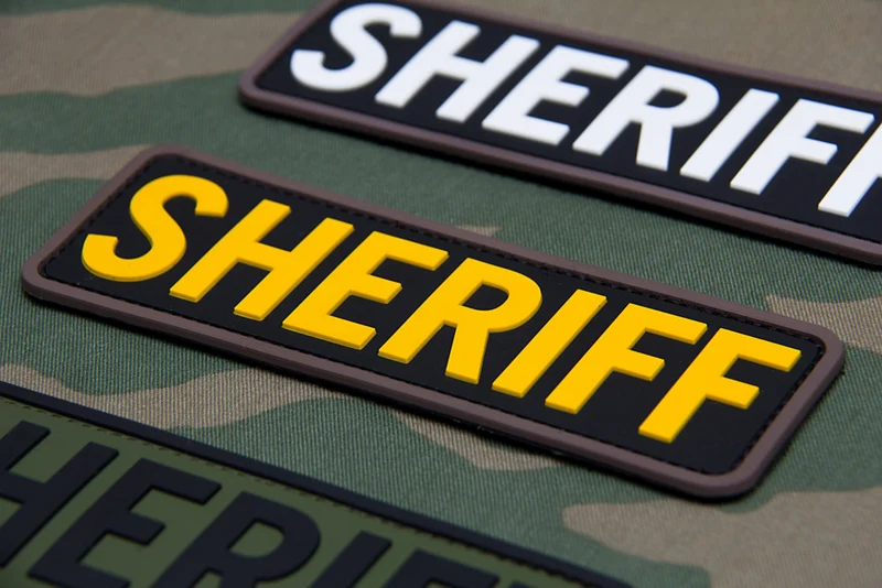 Mil Spec Monkey Patch SHERIFF PVC 15x5cm