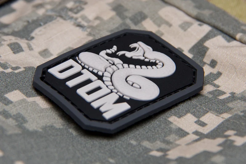 Mil Spec Monkey Patch DTOM PVC