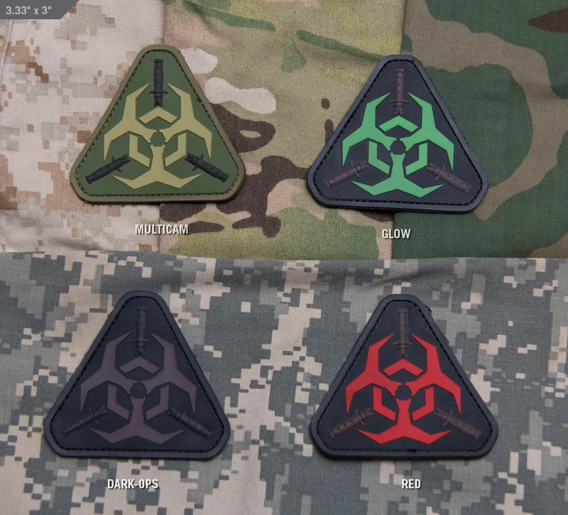Mil Spec Monkey Patch Outbreak Response PVC