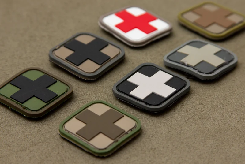 Mil Spec Monkey Patch Medic Square 1 inch PVC