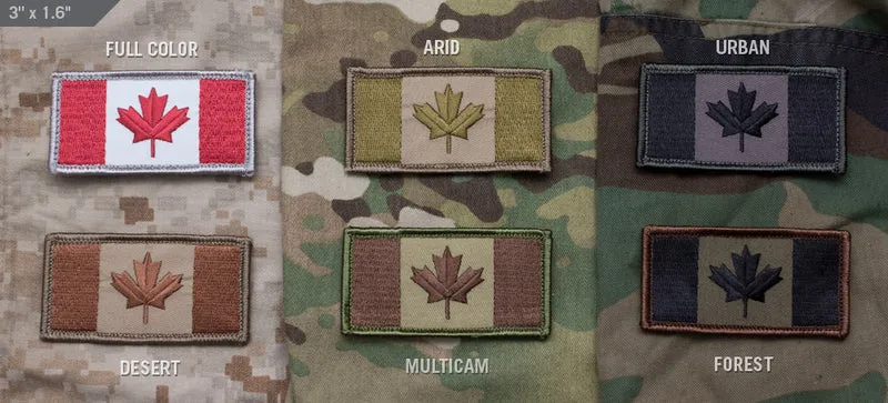 Mil Spec Monkey Patch kanadische Flagge