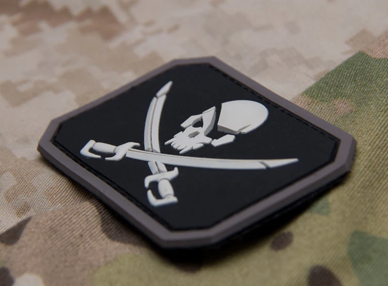 Mil Spec Monkey Patch PirateSkull PVC