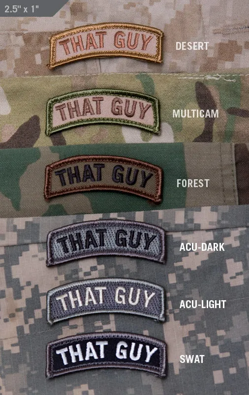 Mil Spec Monkey Patch That Guy
