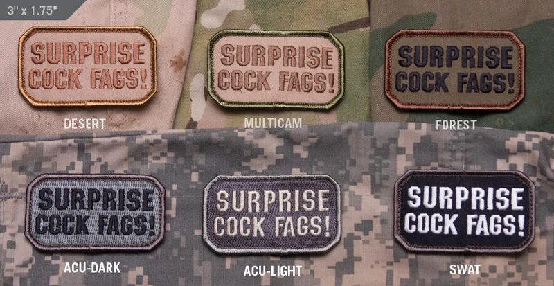 Mil Spec Monkey Patch Suprise