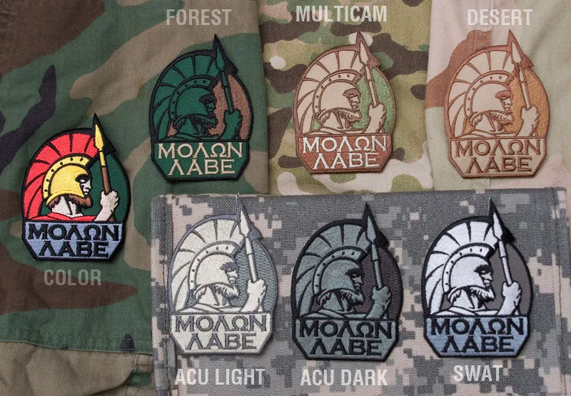 Mil Spec Monkey Patch Molon Labe Full