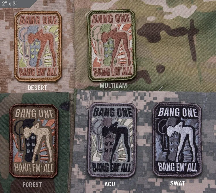 Mil Spec Monkey Patch Bang Em All Small