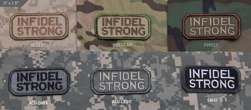 Mil Spec Monkey Patch Infidel Strong