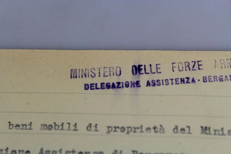 RSI-Dokument Region Bergamo 1944