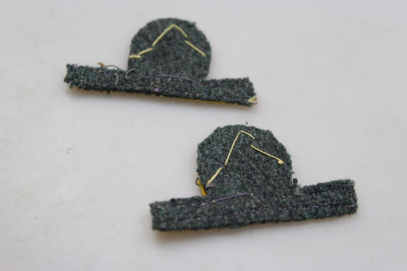Paar M.40 Grad REI WW 2 Offiziere
