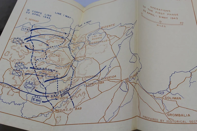 "Nach Bizerte mit dem II° Korps"
