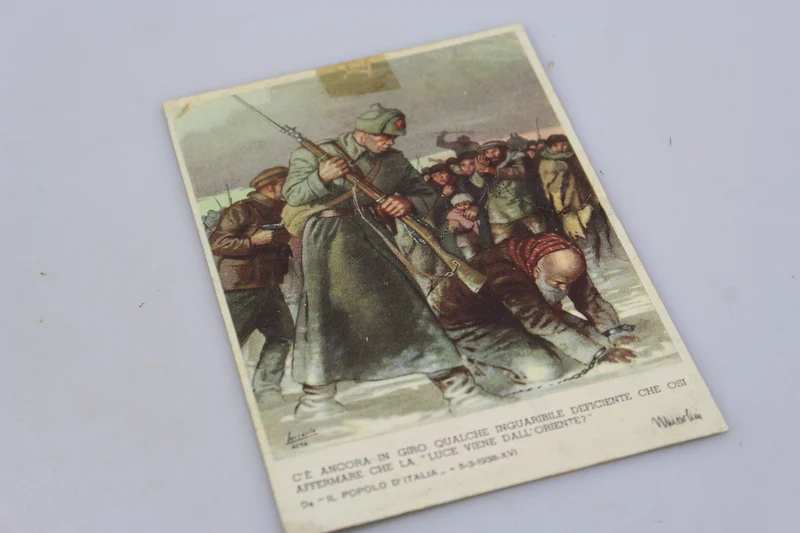 FFAA-Postkarte „Gereist“.