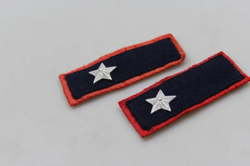 Paar offizielle REI-Insignien aus dem 2. Weltkrieg